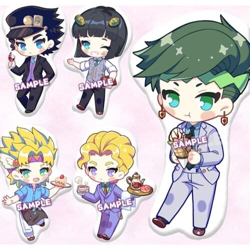 Anime JoJos Bizarre Adventure Caesar Anthonio Zeppeli Dio 40cm Cushion Pillow Toys Plush Stuffed Toy 6434 Christmas Gift
