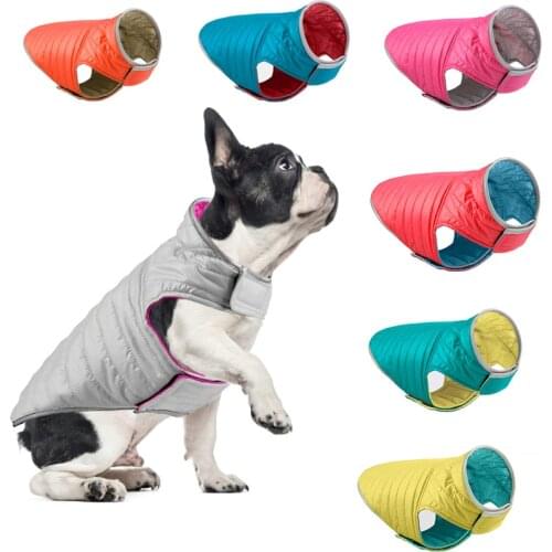 Dog Down Jacket Winter Warm Light-weight Coat Clothes For Small Medium Large Dogs Waterproof Pet Coat Clothes
