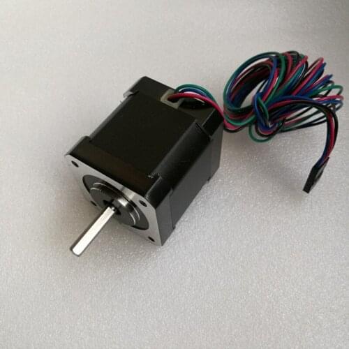 0.9deg Nema 17 Stepper Motor Bipolar 2A 46Ncm/65oz.in 42x42x48mm 4-wires for DIY CNC 3D printe