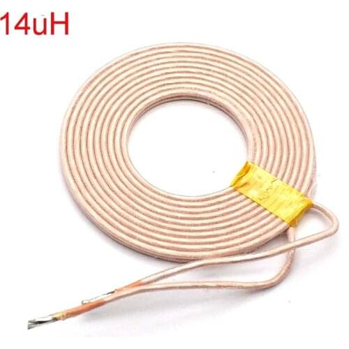 Wireless Charging Coil 14uH 43mm High Current Wireless Power Supply Coil