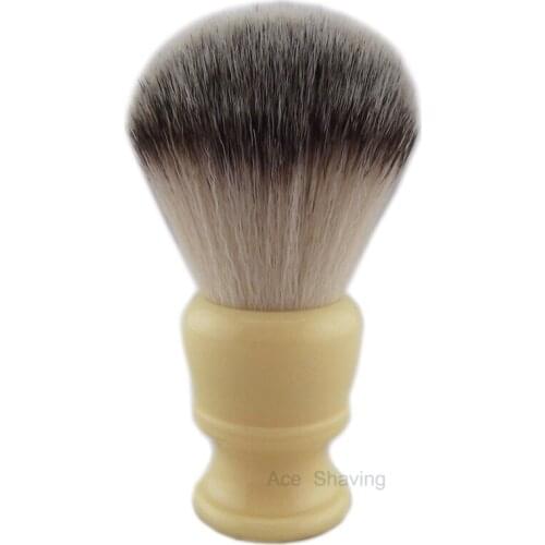 Synthetic Shaving Brushes Nylon Hair Knot Resin Handle Mens Accessories Barber Beard Remove Size 20-24mm