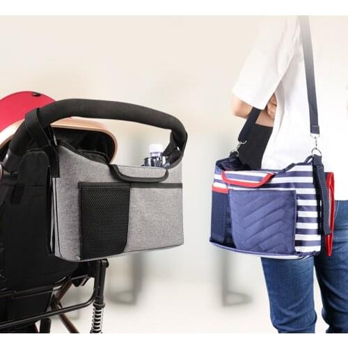 Diaper bag Cartoon Baby Stroller Bag Organizer Bag Nappy Diaper Bags Carriage Buggy Pram Cart Basket Hook Stroller Accessories