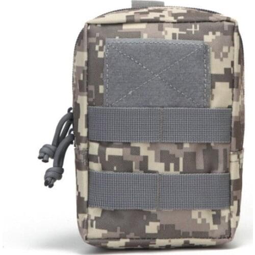 Outdoor Military Tactical Waist Bag Multifunctional EDC Molle Tool Zipper Waist Pack Accessory Durable Belt Pouch