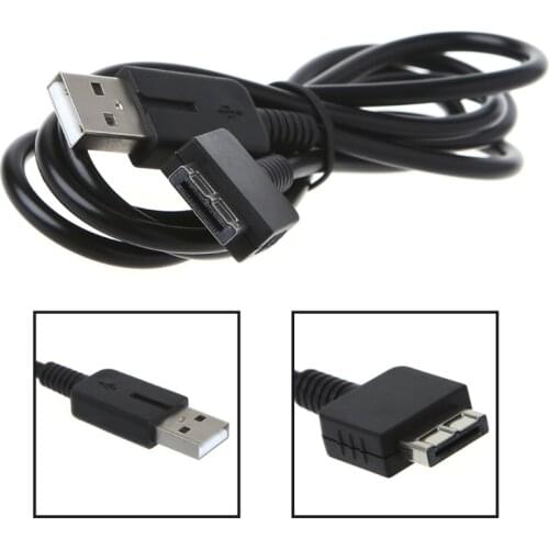 2-In-1 USB Charger Cable Charging Transfer Data Sync Cord For Sony Psvita 1000 New