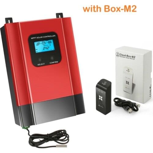 Upgraded ESmart3 MPPT 20A 30A 40A Solar Controller 48V/36V/24V/12V Auto LCD Max 150VDC With Cloud Box M2 Wifi APP Control