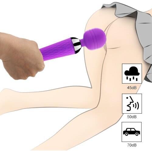 G-Spot Vibrating Powerful Magic Wand AV Vibrator Sex Toys For Woman Clitoris Stimulator Sex Shop Toy For Adults Dildo For Woman