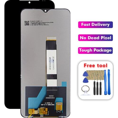 6.53" For Xiaomi Poco M3 LCD Display Touch Screen Digitizer Assembly with Frame For Redmi 9T J19S M2010J19SG LCD