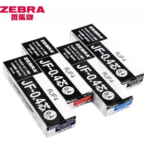 10 Pcs ZEBRA JF-0.4 Refill Sarasa Series JJ15 Gel Pen Refill 0.4mm Student Supplies