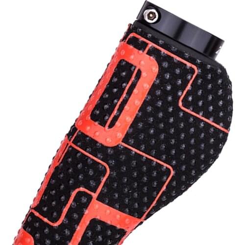 2 Pieces Bicycle Double Lock On MTB Road Bike Mountain Bike Handlebar Grips Anti-slip Double Lock Cycling Handle bar Grippers