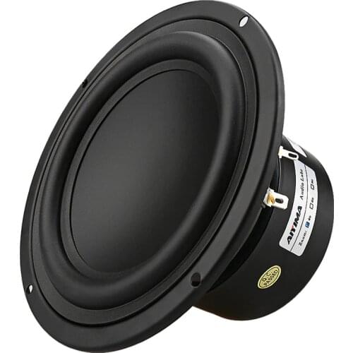 AIYIMA 1Pcs 5.25Inch Subwoofer Speaker Driver 4 8 Ohm 40W Woofer Strong Deep Bass Home Theater For Bookshelf Speaker Car Audio