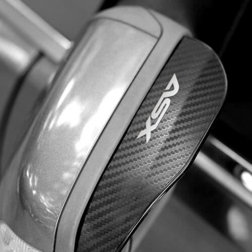 Car Side Rear View Mirror Rain Eyebrow Visor Rain Shield Shade Cover for Mitsubishi ASX Accessories