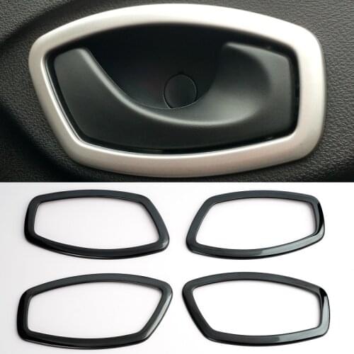 4pcs Stainless Steel Interior Inside Door Handle Covers trim for Lada Xray