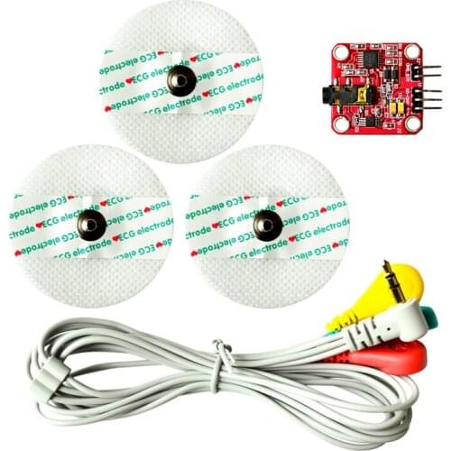 Muscle Signal Sensor Emg Sensor Controller Detects Muscle Activity For Arduino