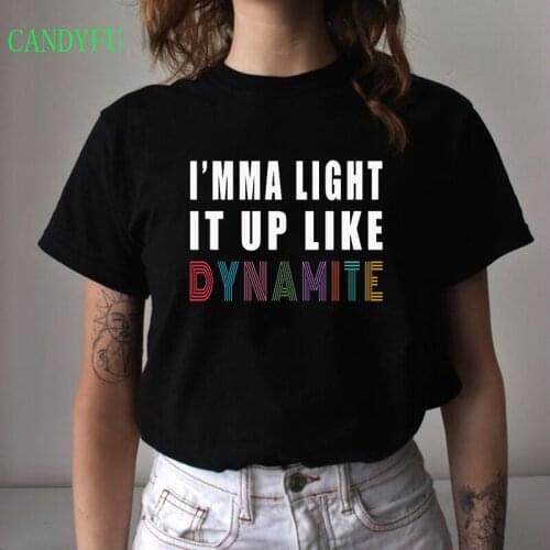 E Girl Tops Album Dynamite T-shirt Korean Style Short Sleeve Cute Korean Casual Hip-hop T Shirt Woman Tshirts Punk Clothes