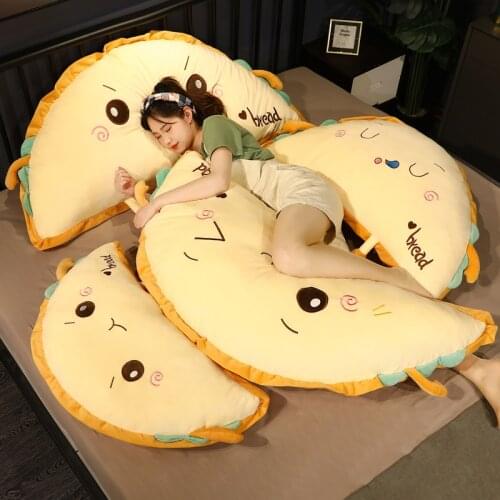 Simulation Food Bread Cake Plush Toy Cute Stuffed Doll Soft Dumpling Nap Sleeping Pillow Sofa Bed Cushion Creative Birthday Gift