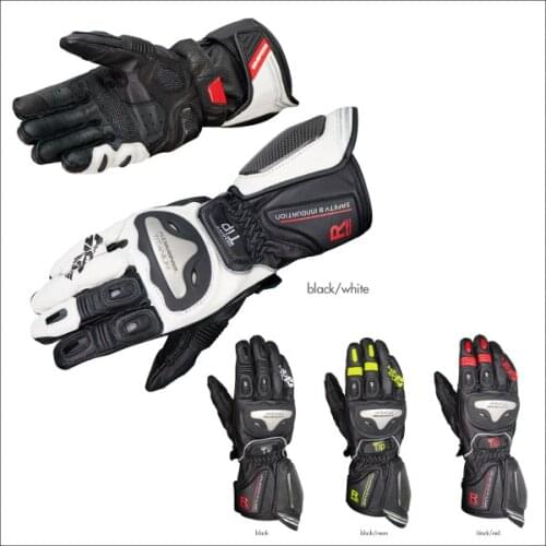 Komine gk169 automobile gk169 automobile race motorcycle genuine leather gloves ride titanium alloy GK-169 glove high quality