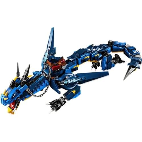 Ninja Building Blocks Lloyd Flying Mech Dragon Chariot Mini Assembled Boys Childrens Toys