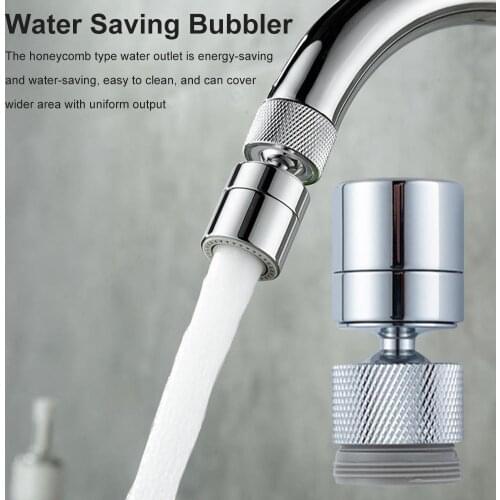 Kitchen Dropshipment Connector Faucet Aerator 360 Rotate Water Saving Tap Nozzle Bubbler Sprayer Sink Mixer Supplies
