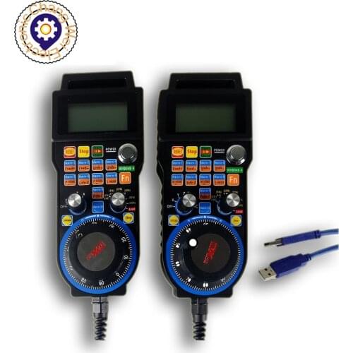 HOT!!CNC Mach3 Wired MPG 4/6 Axis（Optional） Pendant Handwheel WHB04B For Milling ＆ Engraving Machine