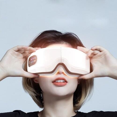 Eye massager bluetooth charging eyecare instrument air pressure vibration heat patch students eye massager
