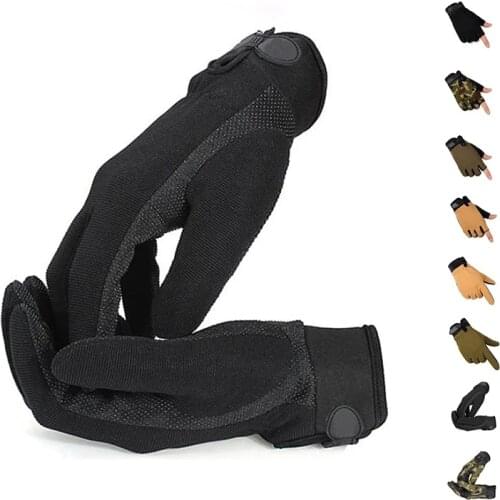 Summer Fishing Mens Glove Breathable Tactical Gloves Women Outdoor Sport Riding Non-slip Wearable Full Finger Gloves