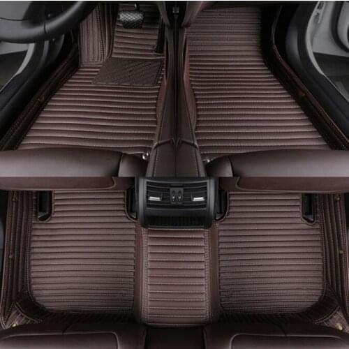 Custom special car floor mats for Honda Pilot 7 8 seats 2020-2017 waterproof non-slip carpets for Pilot 2019