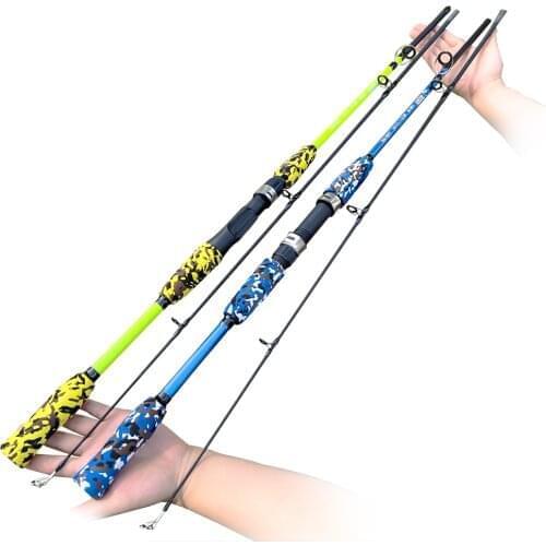 Spinning Casting Fishing Rod Hand Lure Carbon Feeder Pole Carp Fly Gear Pesca 1.5M 1.8M 3g-21g Ultralight Travel Surf New