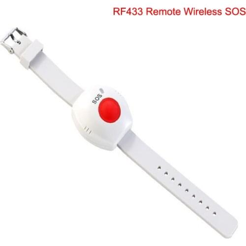Yobang Security Waterproof Wireless Emergency Alarm Button Wristband Fall Detector SOS Button For Elder Old People Children