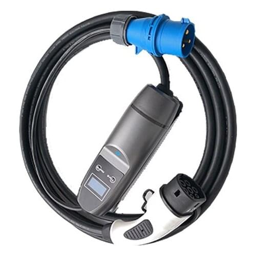 Factory supply KHONS IEC62196 type 2 evse charger adjustable current 8A 10A16A 24A 32A