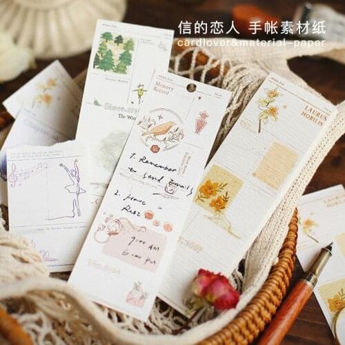 12sets/lot Memo Pads Sticky Notes Bardic Code Junk Journal Scrapbooking Stickers Office School stationery