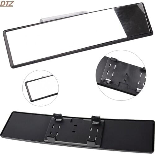 Brand New Universal 300mm Panoramic Curve Convex Interior Clip On Rear View Mirror Durable