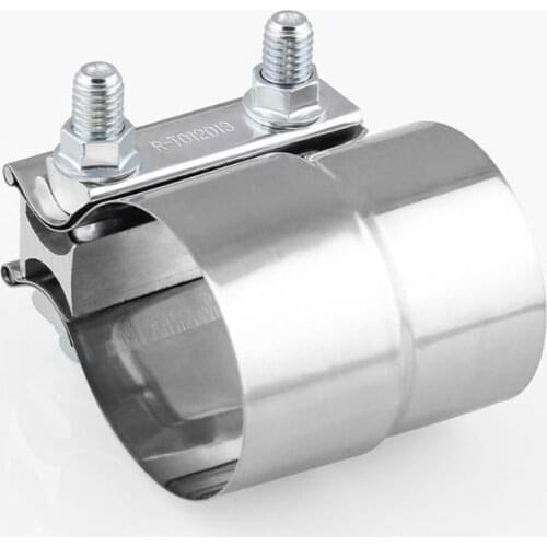 Vehicle Car Preformed Exhaust Stainless Steel Lap Joint Band Clamp Automobile Professional Spare Parts Motorcycle Exhaust System
