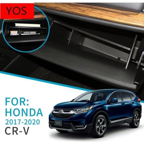Car Glove Box Interval Storage for HONDA CR-V 2017 2018 2019 CRV Storage Console Tidying Box Central Co-pilot Storage Box