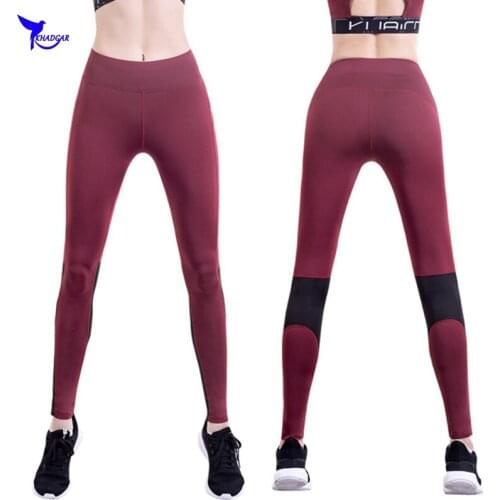Hips Push Up High Quality Women Yoga Pants 2019 Sexy Fitness Thick Sports Leggings Solid Stretch Quick Dry Nylon Running Tights