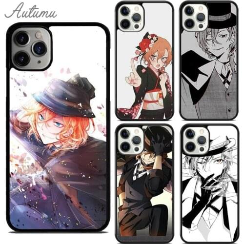 Bungou Stray Dogs Nakahara Chuuya Phone Case for iPhone 11 12 Pro Max mini X XR XS SE 2020 5 6S 7 8 Plus Galaxy S8 S9 S10 Cover