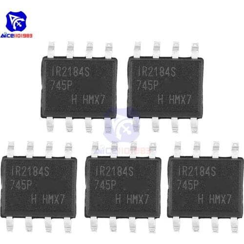 5 PCS/Lot IC Chips IR2184S IR2184 2184 SOP8 Original Integrated Circuit Half Bridge Driver IC