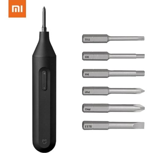 Xiaomi Mijia Electric Screwdriver Manual And Automatic Integrated Cordless 1500mAh Rechargeable Electric Screwdrivers S2 Bits