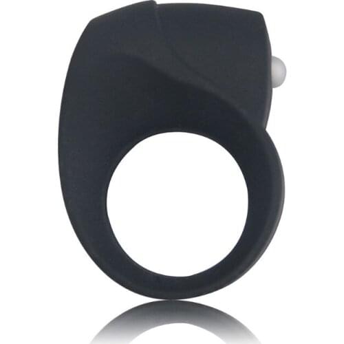 Electric Penis Ring Electric Male Ring with Bullet for Couples Cock Ring 6CM*4CM*3CM Color Random