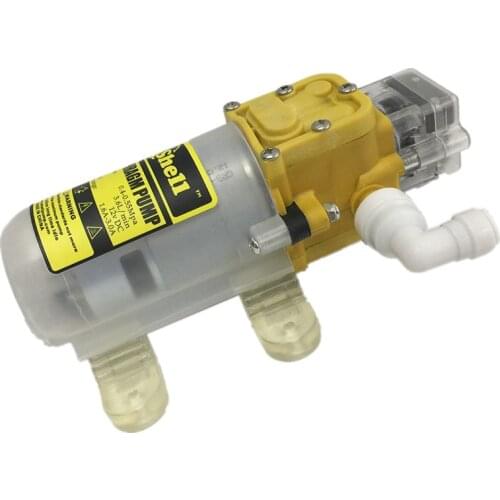 M149 Water purifier booster pump pressurized water 1/4 port 12V 3.5L/Min food pump with 5A adapter for disinfection misting kits