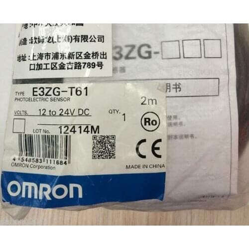 NEW IN BAG Omron E3ZG-T61 12-24VDC 2M #exp