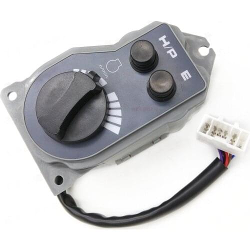 For HITACHI ZX EX200/210/220/300-5 Throttle knob Throttle refueling switch excavator accessories