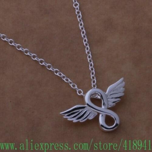 Silver Plated Necklace Silver Plated fashion jewelry pendant /bwkaknra bddajuka AN664