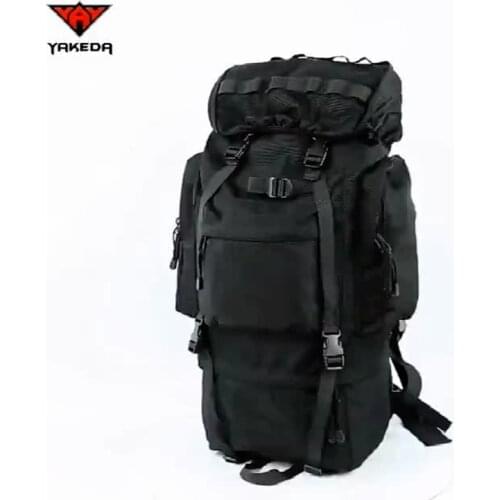 YAKEDA Hiking Camping Outdoor Waterproof 65L Large Moutain Climbing Backpack With Internal Frame For Traveling