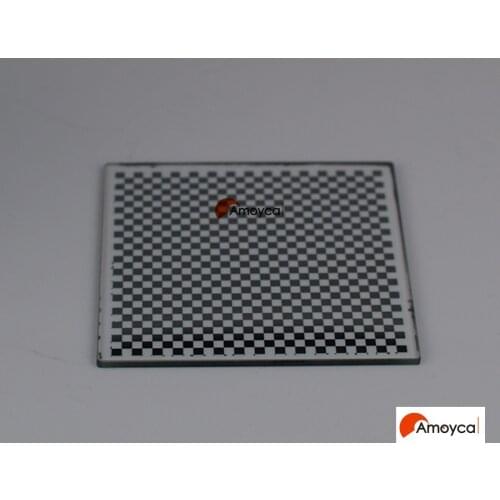 Chessboard targets, machine vision,OpenCV, Correct the lens distortions,calibrate camera, Chess grid 3X3mm 100X100mm