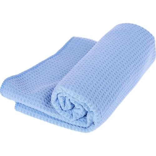 Large Microfiber Car Washing Towel Super Absorbent Cloth Premium Waffle Weave