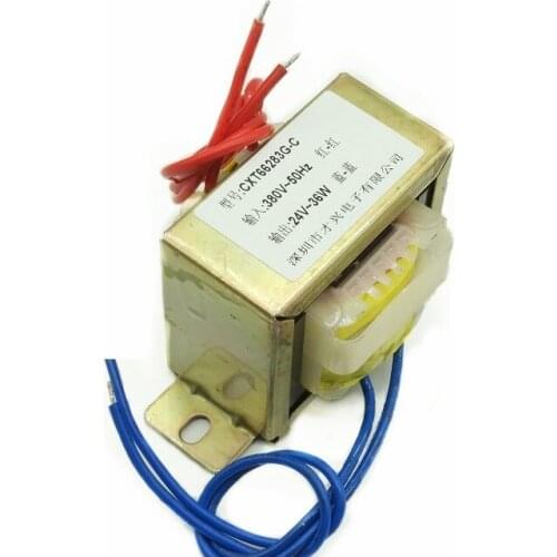 Power Transformer EI66 DB-35VA 35W 380V to 24V 1.5A Isolation Power Frequency 380V Input