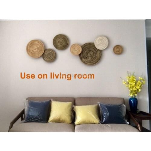Southeast Asia wall hanging decorations Bamboo 3D Art wall decorations living room Creative Furniture Craft TV Background Decor