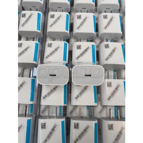 20W PD USB Type C Charger Adapter For iPhone 12 Pro 11 XS Fast Charging US EU Plug Travel Charger Power Adapter 100pcs