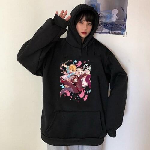 Anime Toilet-Bound Hanako Kun Women Hoodies Sweater Cartoons Clothes Anime Hoodie For Teens Women Harajuku Hoody Dropshipping