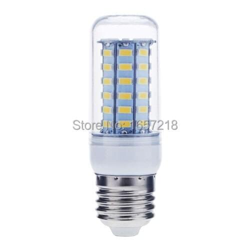 10Pcs/Lot new E27 SMD5730 AC220V-240V led corn bulb E27 18W 56LED 5730 Warm white /white lamp,5730SMD led lighting free shipping